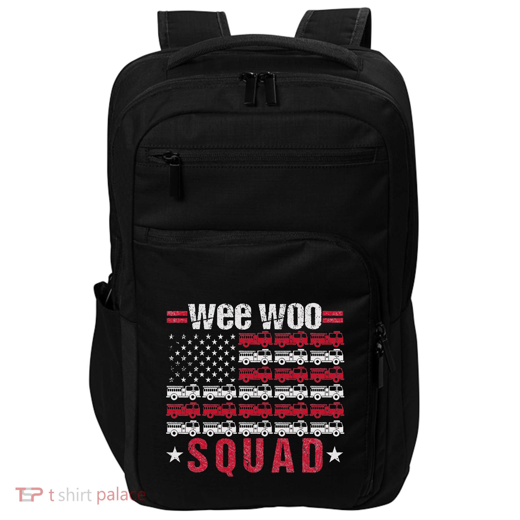 Wee Woo Squad Fire Truck Impact Tech Backpack