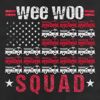 Wee Woo Squad Fire Truck Adult Drive Performance Visor