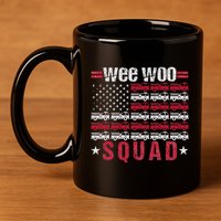 Wee Woo Squad Fire Truck 11oz C Handle Ceramic Mug