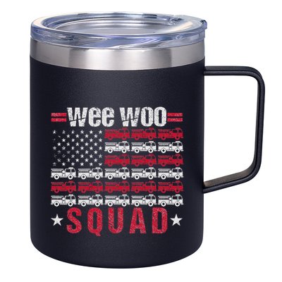 Wee Woo Squad Fire Truck 12oz Stainless Steel Coffee Mug