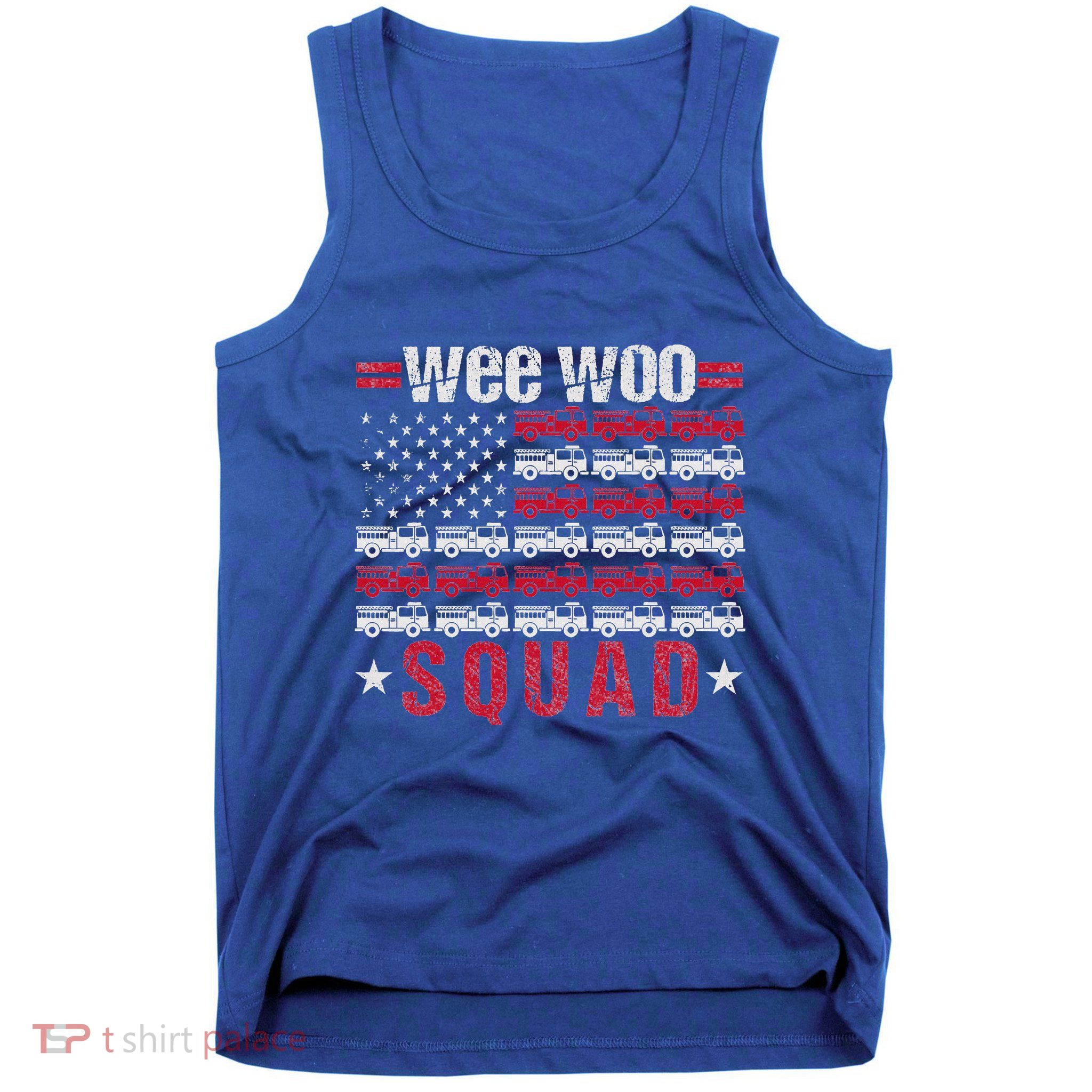 Wee Woo Squad Fire Truck Tank Top