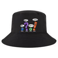Wait What Stop It I Agree Funny Grammar Punctuation Cool Comfort Performance Bucket Hat