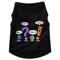 Wait What Stop It I Agree Funny Grammar Punctuation Doggie Tank