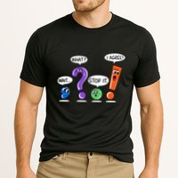 Wait What Stop It I Agree Funny Grammar Punctuation Performance Shirt