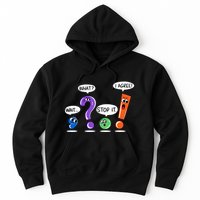Wait What Stop It I Agree Funny Grammar Punctuation Hoodie