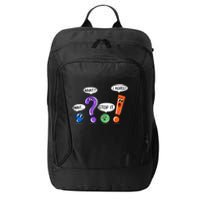 Wait What Stop It I Agree Funny Grammar Punctuation City Backpack