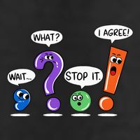 Wait What Stop It I Agree Funny Grammar Punctuation Tumbler