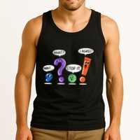 Wait What Stop It I Agree Funny Grammar Punctuation Tank Top