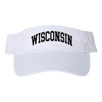 Wisconsin Worn Style Design Classic Valucap Bio-Washed Visor