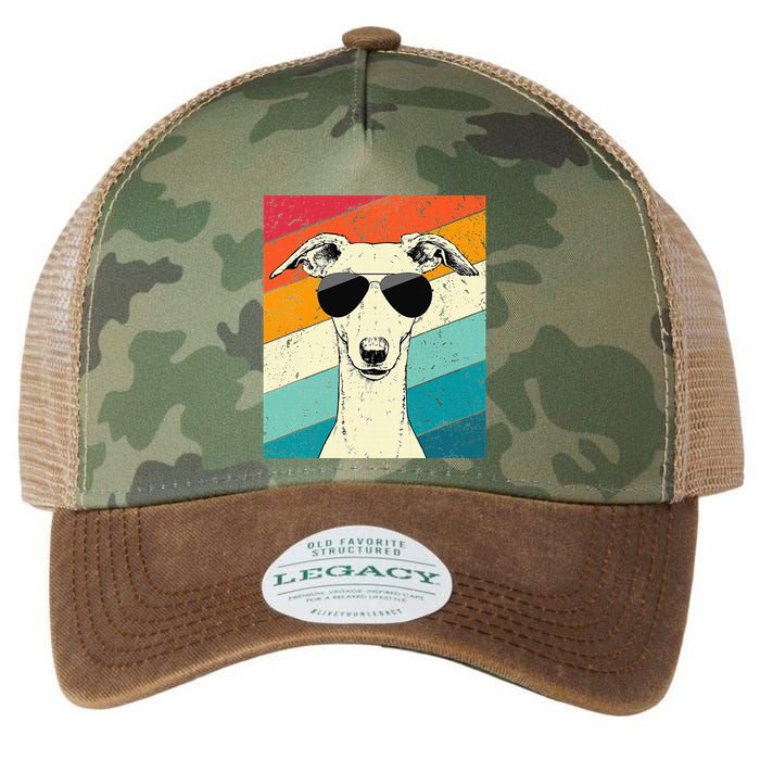 Whippet With Sunglasses Dog Lovers Legacy Tie Dye Trucker Hat