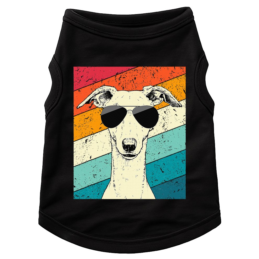 Whippet With Sunglasses Dog Lovers Doggie Tank