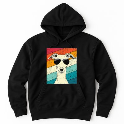 Whippet With Sunglasses Dog Lovers Hoodie