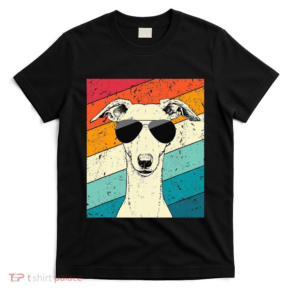 Whippet With Sunglasses Dog Lovers T-Shirt