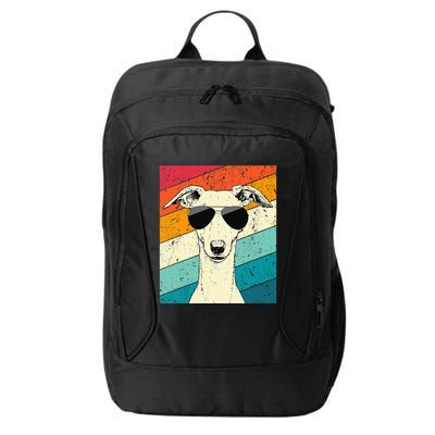 Whippet With Sunglasses Dog Lovers City Backpack