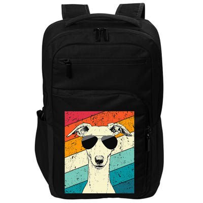 Whippet With Sunglasses Dog Lovers Impact Tech Backpack