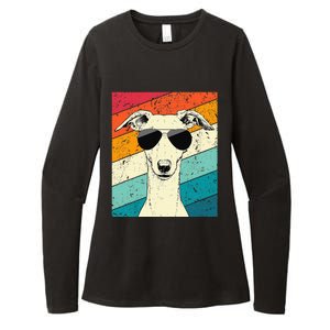 Whippet With Sunglasses Dog Lovers Womens CVC Long Sleeve Shirt