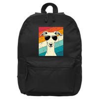 Whippet With Sunglasses Dog Lovers 16 in Basic Backpack