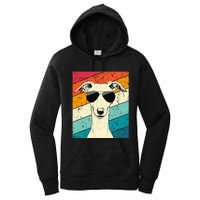 Whippet With Sunglasses Dog Lovers Women's Pullover Hoodie