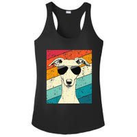 Whippet With Sunglasses Dog Lovers Ladies PosiCharge Competitor Racerback Tank