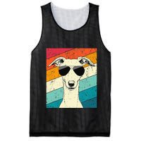Whippet With Sunglasses Dog Lovers Mesh Reversible Basketball Jersey Tank
