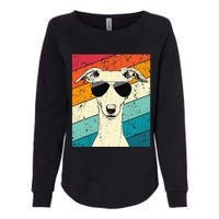 Whippet With Sunglasses Dog Lovers Womens California Wash Sweatshirt