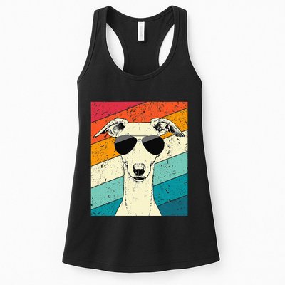 Whippet With Sunglasses Dog Lovers Womens Tank Top