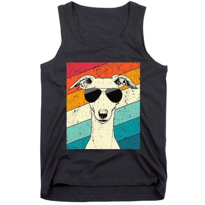 Whippet With Sunglasses Dog Lovers Tank Top