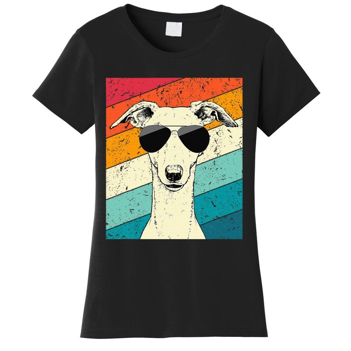 Whippet With Sunglasses Dog Lovers Women's T-Shirt