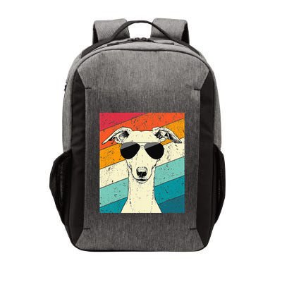 Whippet With Sunglasses Dog Lovers Vector Backpack