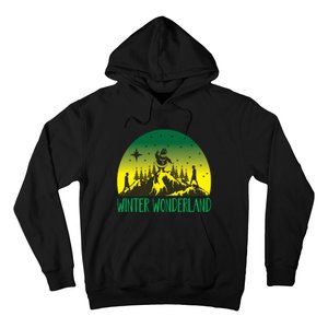 Winter Wonderland Scene Hoodie