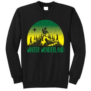 Winter Wonderland Scene Sweatshirt