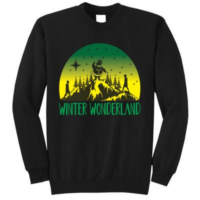 Winter Wonderland Scene Sweatshirt