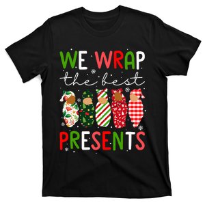 We Wrap The Best Presents L D NICU Mother Baby Nurse Xmas T-Shirt