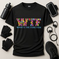Wtf WhatS The Function Behavior Analyst Cooling Performance Crew T-Shirt
