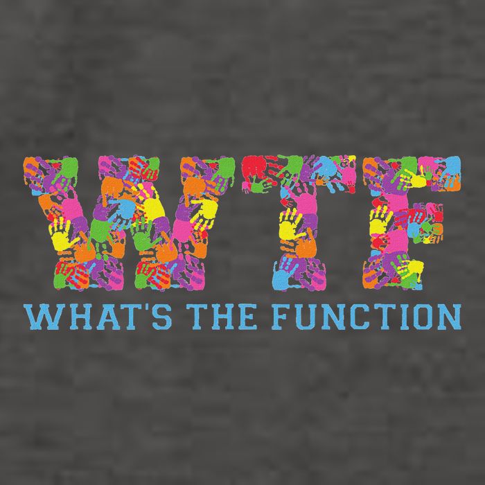 Wtf WhatS The Function Behavior Analyst Vector Backpack