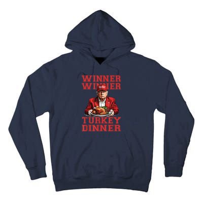 Winner Winner Turkey Dinner Humor Funny Trump Thanksgiving Tall Hoodie