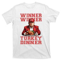 Winner Winner Turkey Dinner Humor Funny Trump Thanksgiving T-Shirt