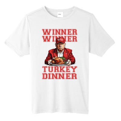 Winner Winner Turkey Dinner Humor Funny Trump Thanksgiving Tall Fusion ChromaSoft Performance T-Shirt