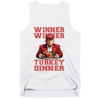 Winner Winner Turkey Dinner Humor Funny Trump Thanksgiving Tank Top