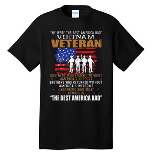 We Were The Best America Had Vietnam Veteran Brothers Who Tall T-Shirt