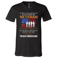 We Were The Best America Had Vietnam Veteran Brothers Who V-Neck T-Shirt