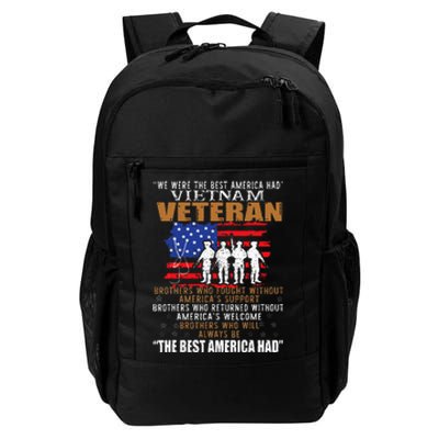 We Were The Best America Had Vietnam Veteran Brothers Who Daily Commute Backpack