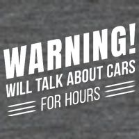 Warning Will Talk About Cars For Hours Toddler T-Shirt