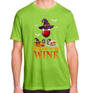 Witch Way To The Wine Funny Costume For Witch Lover Great Gift Adult ChromaSoft Performance T-Shirt