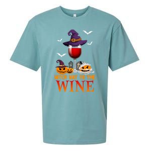 Witch Way To The Wine Funny Costume For Witch Lover Great Gift Sueded Cloud Jersey T-Shirt