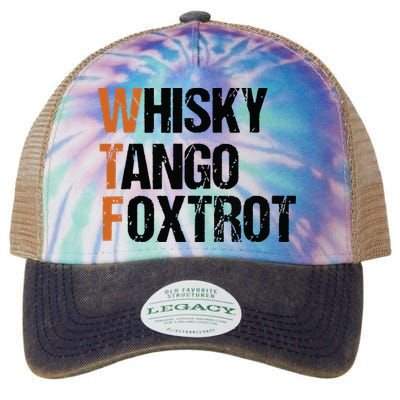 WTF Whisky Tango Foxtrot Legacy Tie Dye Trucker Hat