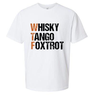 WTF Whisky Tango Foxtrot Sueded Cloud Jersey T-Shirt
