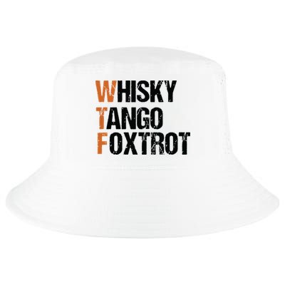 WTF Whisky Tango Foxtrot Cool Comfort Performance Bucket Hat