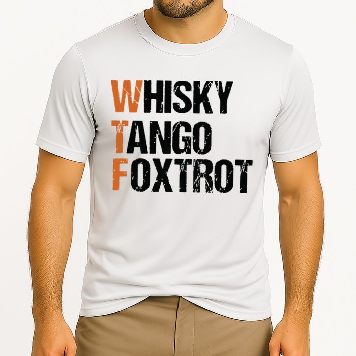 WTF Whisky Tango Foxtrot Performance Shirt