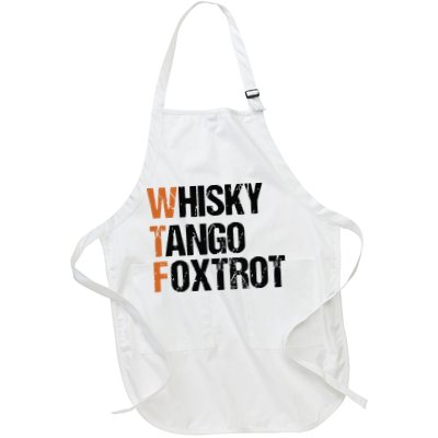 WTF Whisky Tango Foxtrot Apron